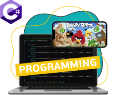 Программирование на C#. Удивительный мир 2D-игр - Школа программирования для детей, компьютерные курсы для школьников, начинающих и подростков - KIBERone г. Рига